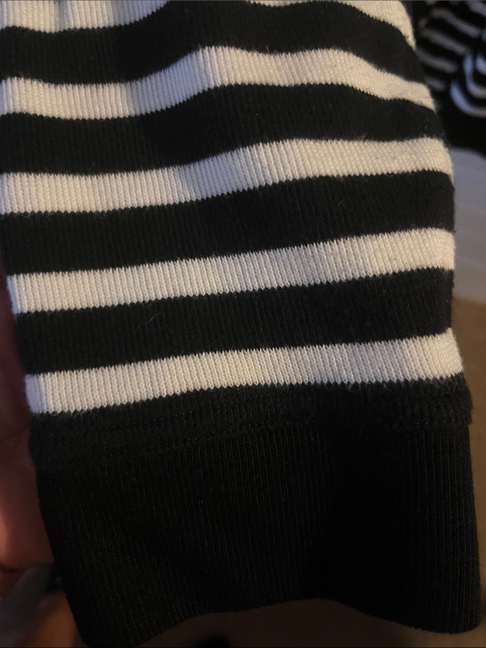 Lauren Ralph Lauren Black & White Striped Casual Button-Front Shirt - Picture 11 of 16